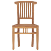 Set da Pranzo per Giardino 5 pz in Legno Massello di Teak 3155766