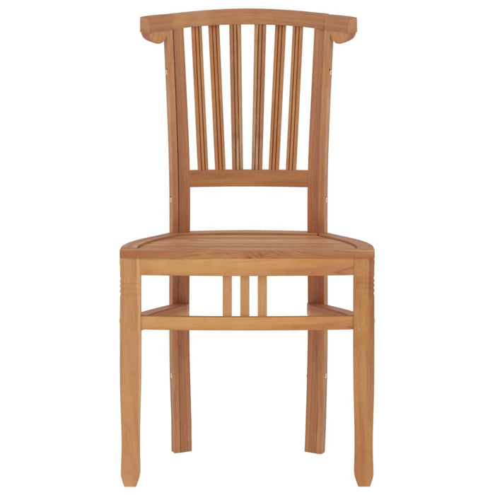 Set da Pranzo per Giardino 5 pz in Legno Massello di Teak 3155766