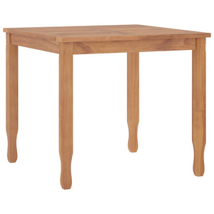 Set da Pranzo per Giardino 5 pz in Legno Massello di Teak 3155766