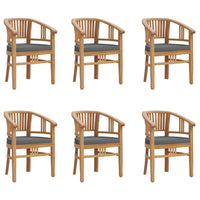 Set da Pranzo da Giardino 7 pz in Legno Massello di Teakcod mxl 124308