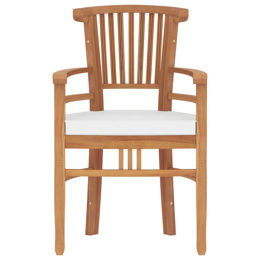 Set da Pranzo per Giardino 5 pz in Legno Massello di Teak 3155775