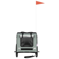 Rimorchio portabiciclette per animali domestici nero 02_0044275