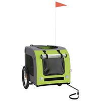Rimorchio portabiciclette per animali domestici verde 02_0044280