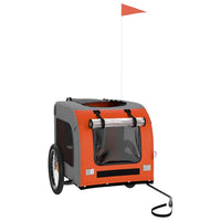 Rimorchio portabiciclette arancione per animali domestici 02_0044333