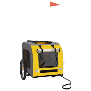 Rimorchio da Bici per Animali Giallo e Grigio Oxford e Ferrocod mxl 104916