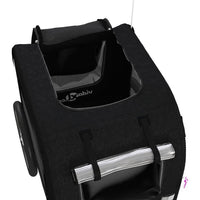 Rimorchio portabiciclette per animali domestici nero 02_0044226