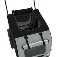 Rimorchio portabiciclette per animali domestici nero 02_0044276