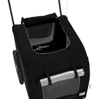 Rimorchio portabiciclette per animali domestici nero 02_0044229