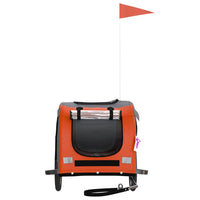 Rimorchio portabiciclette arancione per animali domestici 02_0044336