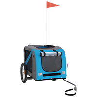 Rimorchio per trasporto animali domestici in bicicletta blu 02_0044239