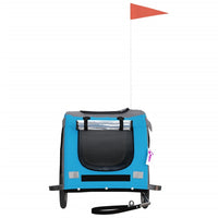 Rimorchio per trasporto animali domestici in bicicletta blu 02_0044239