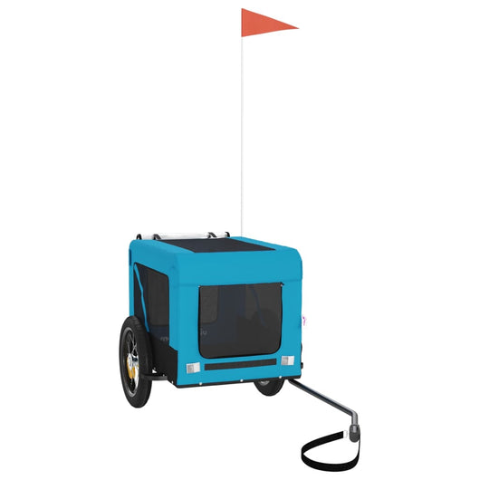 Rimorchio portabiciclette per animali domestici blu 02_0044256