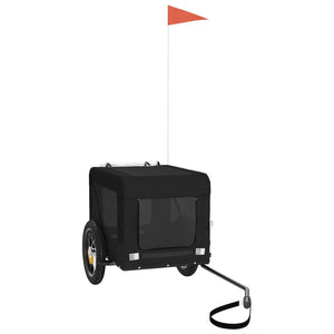 Rimorchio portabiciclette per animali domestici nero 02_0044222