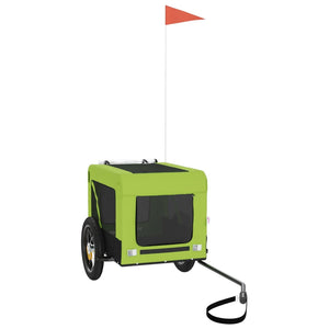 Rimorchio portabiciclette per animali domestici verde 02_0044295