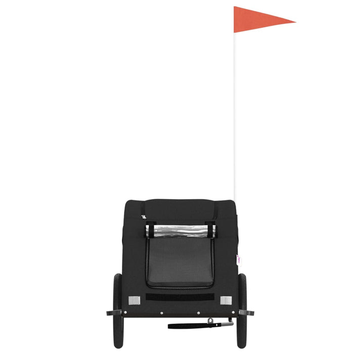 Rimorchio portabiciclette per animali domestici nero 02_0044219