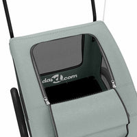 Rimorchio portabiciclette per animali domestici grigio 02_0044211