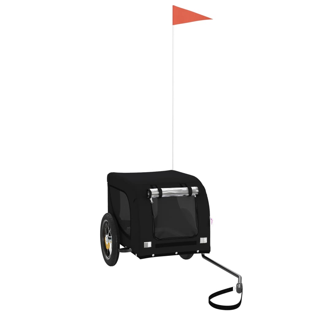 Rimorchio portabici per animali domestici nero 02_0044214