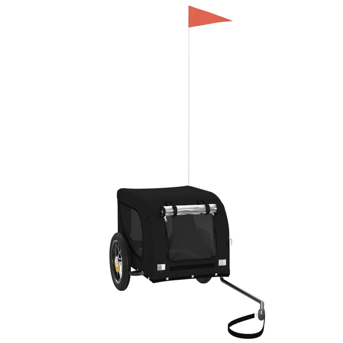 Rimorchio portabici per animali domestici nero 02_0044214