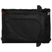 Rimorchio da Bici per Animali Nero Oxford e Ferro 94031