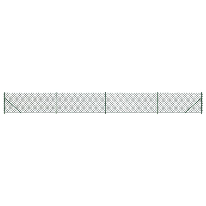 Recinzione a Rete con Flangia Verde 0,8x10 mcod mxl 90422