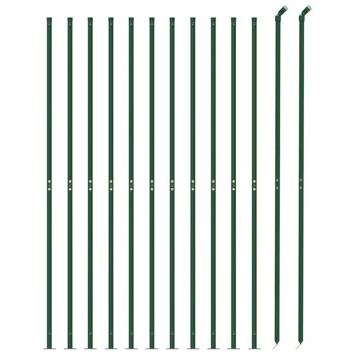 Recinzione a Rete con Flangia Verde 1,4x25 mcod mxl 127274