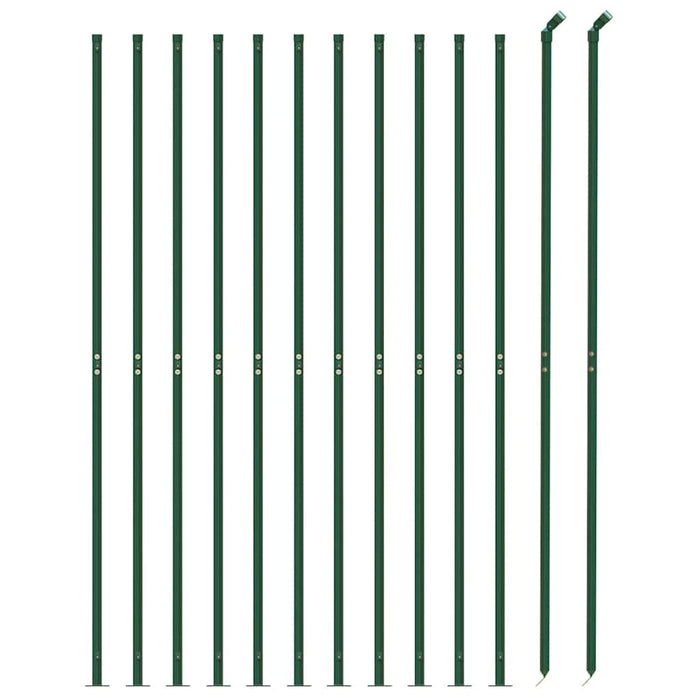 Recinzione a Rete con Flangia Verde 1,8x25 mcod mxl 103844