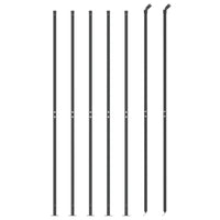 Recinzione a Rete con Flangia Antracite 1,4x10 m 153987