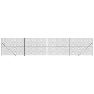 Recinzione a Rete con Flangia Antracite 2,2x10 mcod mxl 119071