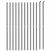 Recinzione a Rete con Flangia Antracite 1,4x25 mcod mxl 71100