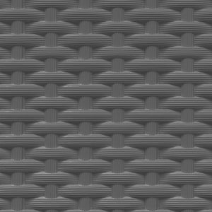 Vassoio per fioriera aiuola rialzata piante fiori giardino terrazze set da 2 30 x 30 x 37 cm polipropilene nero 02_0038926