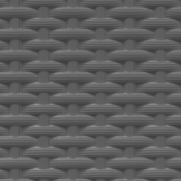 Fioriere 2 pz Nere 30x30x37 cm in Polipropilene 364182