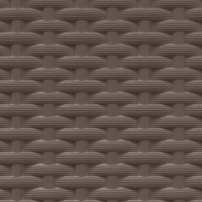 Fioriere 2 pz Marroni 30x30x37 cm in Polipropilene 364184