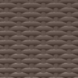 Fioriere 4 pz Marroni 30x30x37 cm in Polipropilene 364189