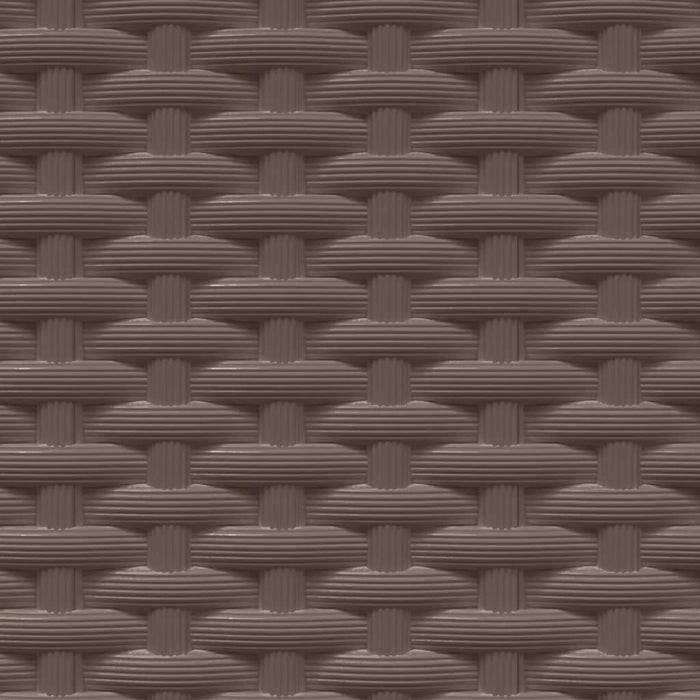 Fioriere 4 pz Marroni 30x30x37 cm in Polipropilene 364189