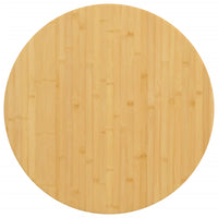 Piano del Tavolo Ã˜90x2,5 cm in BambÃ¹cod mxl 79332