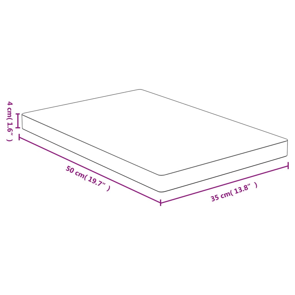 Tagliere 35x50x4 cm in Bambù 352723