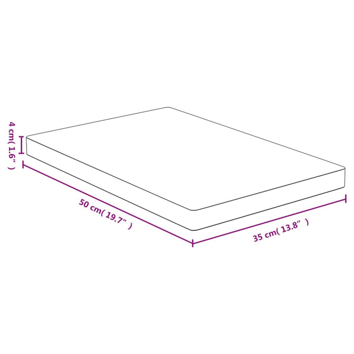 Tagliere 35x50x4 cm in Bambù 352723