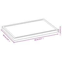 Tagliere 40x30x1,5 cm in Bambù