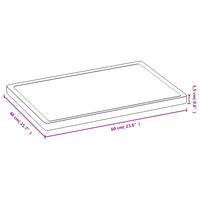 Tagliere 40x60x1,5 cm in Bambù 352772