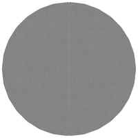 Telo Sotto Piscina Grigio Chiaro Ø244 cm Geotessile Poliestere 94215
