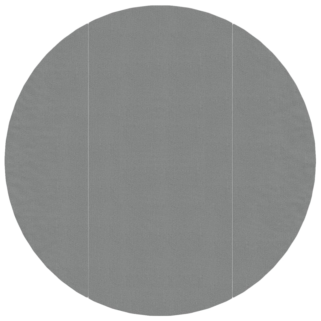 Telo Sotto Piscina Grigio Chiaro Ø306 cm Geotessile Poliestere 94216