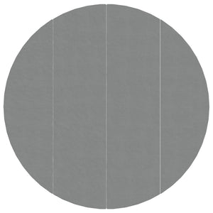 Telo Sotto Piscina Grigio Chiaro Ã˜500 cm Geotessile Poliestere