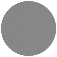 Telo Sotto Piscina Grigio Chiaro Ø550 cm Geotessile Poliestere 94222