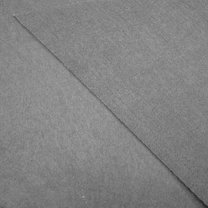 Telo Sotto Piscina Grigio Chiaro Ø244 cm Geotessile Poliestere 94223