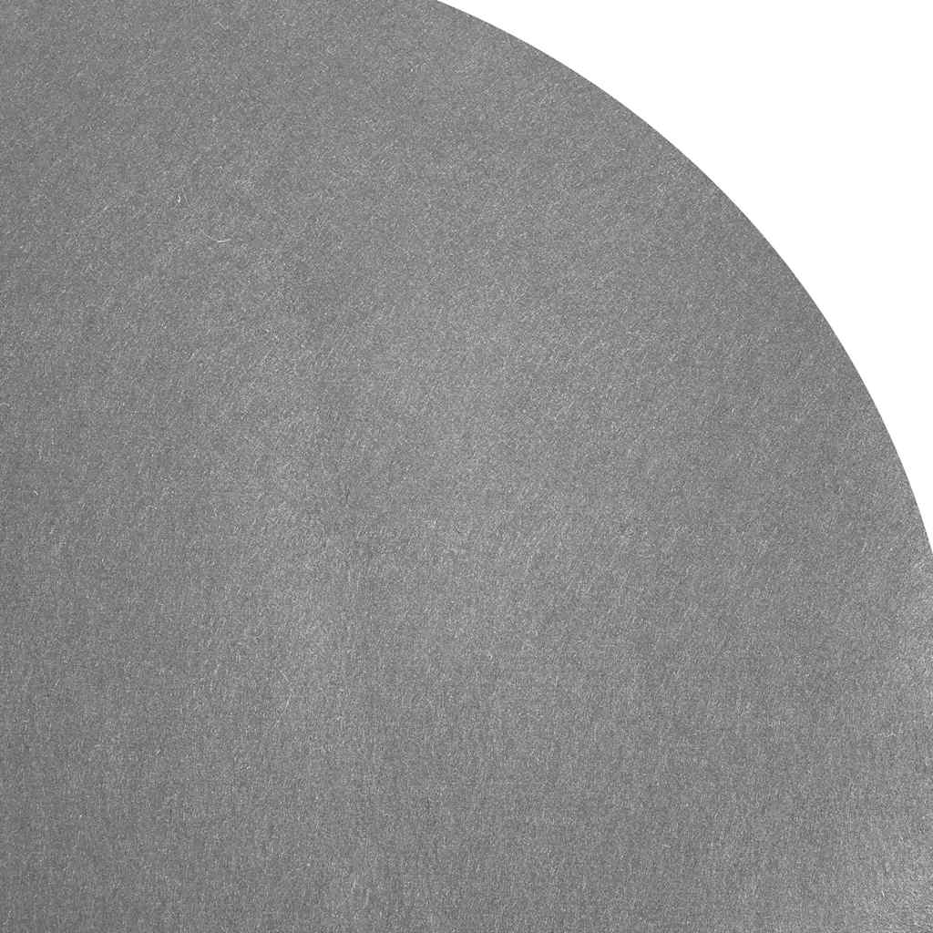 Telo Sotto Piscina Grigio Chiaro Ø244 cm Geotessile Poliestere 94223