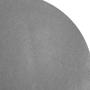 Telo Sotto Piscina Grigio Chiaro Ø244 cm Geotessile Poliestere 94223