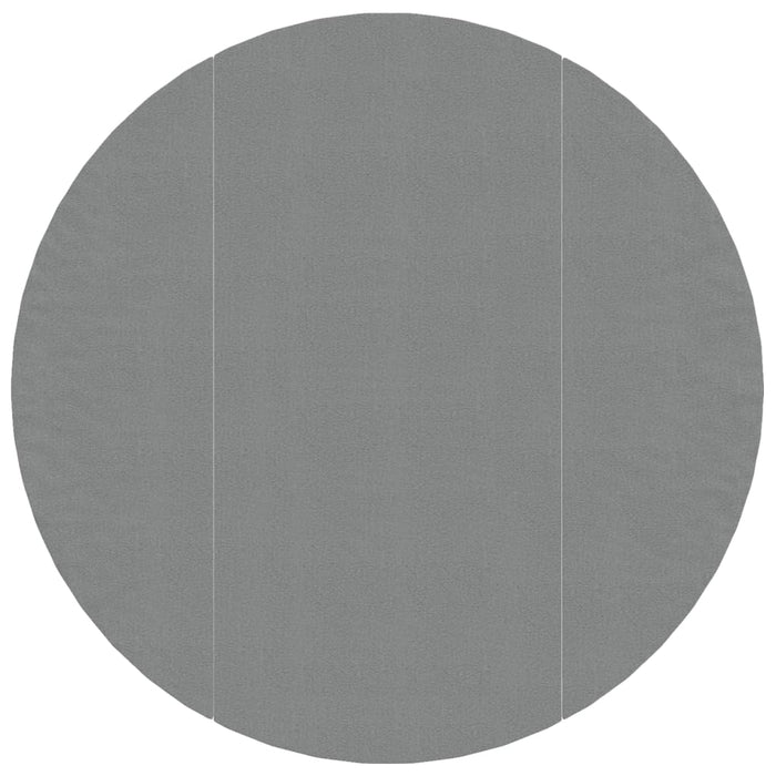 Telo Sotto Piscina Grigio Chiaro Ø306 cm Geotessile Poliestere 94224