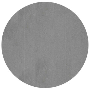 Telo Sotto Piscina Grigio Chiaro Ø366 cm Geotessile Poliestere 94225