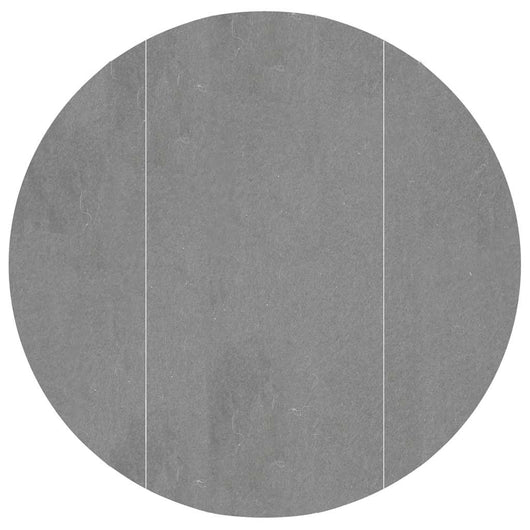 Telo Sotto Piscina Grigio Chiaro Ø366 cm Geotessile Poliestere 94225