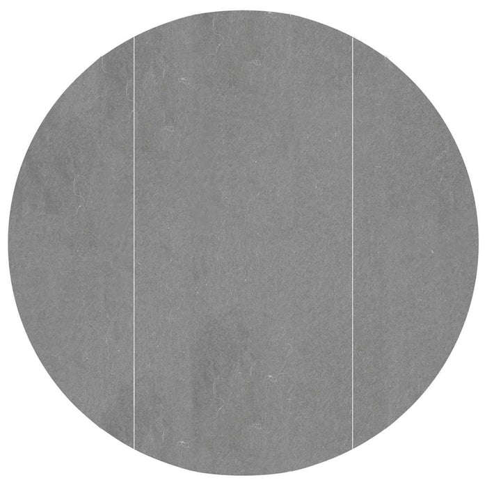 Telo Sotto Piscina Grigio Chiaro Ø366 cm Geotessile Poliestere 94225